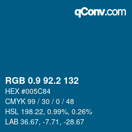 Color code: RGB 0.9 92.2 132 | qconv.com