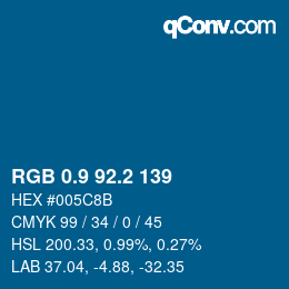Color code: RGB 0.9 92.2 139 | qconv.com