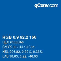 Color code: RGB 0.9 92.2 166 | qconv.com