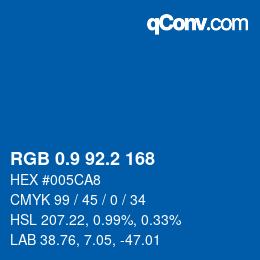 Color code: RGB 0.9 92.2 168 | qconv.com