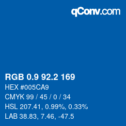 Color code: RGB 0.9 92.2 169 | qconv.com