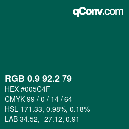 Color code: RGB 0.9 92.2 79 | qconv.com