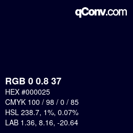 Color code: RGB 0 0.8 37 | qconv.com