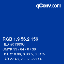 Color code: RGB 1.9 56.2 156 | qconv.com