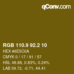 Color code: RGB 110.9 92.2 10 | qconv.com
