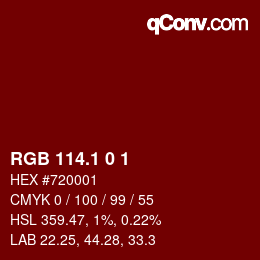 カラーコード: RGB 114.1 0 1 | qconv.com