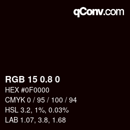 Color code: RGB 15 0.8 0 | qconv.com