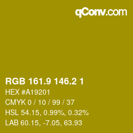 カラーコード: RGB 161.9 146.2 1 | qconv.com
