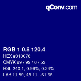 カラーコード: RGB 1 0.8 120.4 | qconv.com