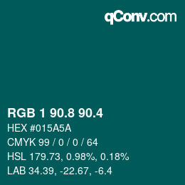 カラーコード: RGB 1 90.8 90.4 | qconv.com