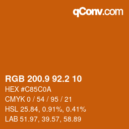 Color code: RGB 200.9 92.2 10 | qconv.com