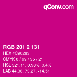 カラーコード: RGB 201 2 131 | qconv.com