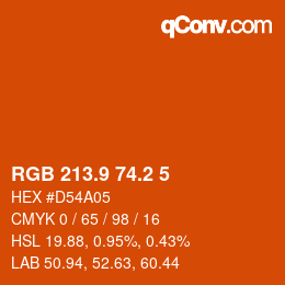 Color code: RGB 213.9 74.2 5 | qconv.com