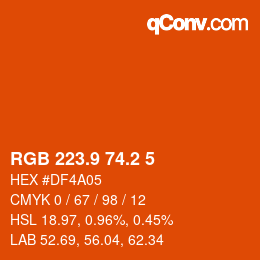 Color code: RGB 223.9 74.2 5 | qconv.com