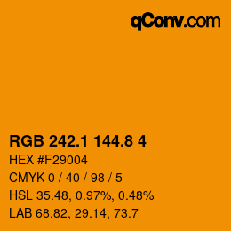 Color code: RGB 242.1 144.8 4 | qconv.com