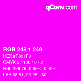 Color code: RGB 248 1 249 | qconv.com