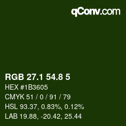 Color code: RGB 27.1 54.8 5 | qconv.com