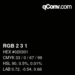 Color code: RGB 2 3 1 | qconv.com