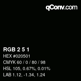 Color code: RGB 2 5 1 | qconv.com