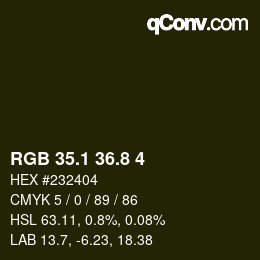 Color code: RGB 35.1 36.8 4 | qconv.com