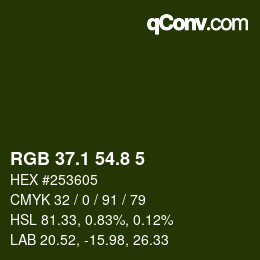 Color code: RGB 37.1 54.8 5 | qconv.com