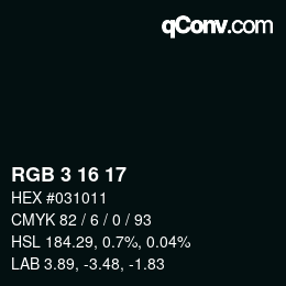 Color code: RGB 3 16 17 | qconv.com