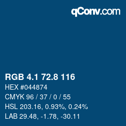 Color code: RGB 4.1 72.8 116 | qconv.com