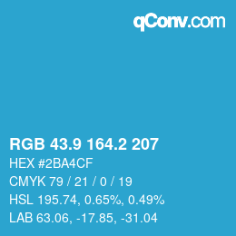 Color code: RGB 43.9 164.2 207 | qconv.com