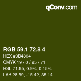 Color code: RGB 59.1 72.8 4 | qconv.com