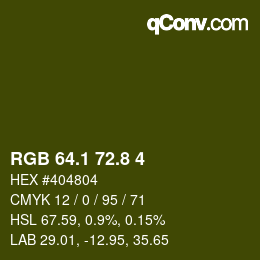 Color code: RGB 64.1 72.8 4 | qconv.com