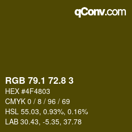 Color code: RGB 79.1 72.8 3 | qconv.com