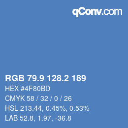 Color code: RGB 79.9 128.2 189 | qconv.com