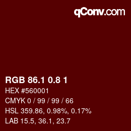 Color code: RGB 86.1 0.8 1 | qconv.com