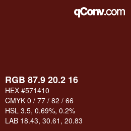 Color code: RGB 87.9 20.2 16 | qconv.com