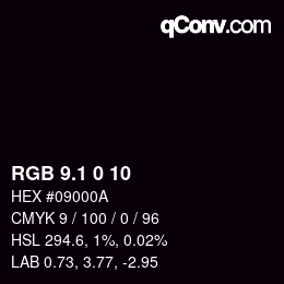 Color code: RGB 9.1 0 10 | qconv.com