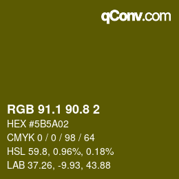 カラーコード: RGB 91.1 90.8 2 | qconv.com
