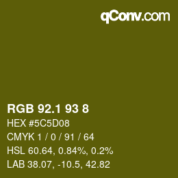 カラーコード: RGB 92.1 93 8 | qconv.com