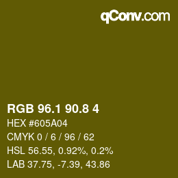 Color code: RGB 96.1 90.8 4 | qconv.com