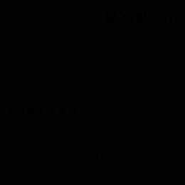 Color code: RGBA 1.5 3 3 0 | qconv.com