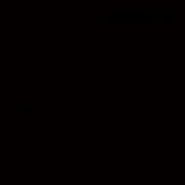 Color code: RGBA 5 0 0 0 | qconv.com