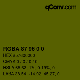 Farbcode: RGBA 87 96 0 0 | qconv.com