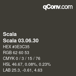 カラーコード: Scala - Scala 03.06.30 | qconv.com