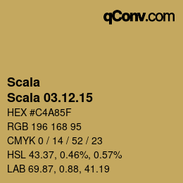 カラーコード: Scala - Scala 03.12.15 | qconv.com