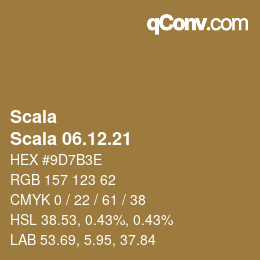 カラーコード: Scala - Scala 06.12.21 | qconv.com