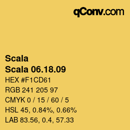 カラーコード: Scala - Scala 06.18.09 | qconv.com