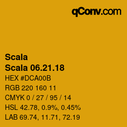 カラーコード: Scala - Scala 06.21.18 | qconv.com