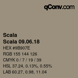 カラーコード: Scala - Scala 09.06.18 | qconv.com