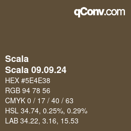 颜色代码: Scala - Scala 09.09.24 | qconv.com