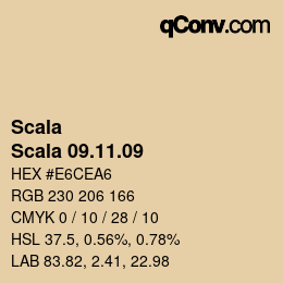 颜色代码: Scala - Scala 09.11.09 | qconv.com