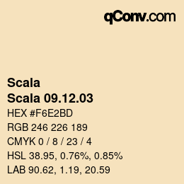 カラーコード: Scala - Scala 09.12.03 | qconv.com